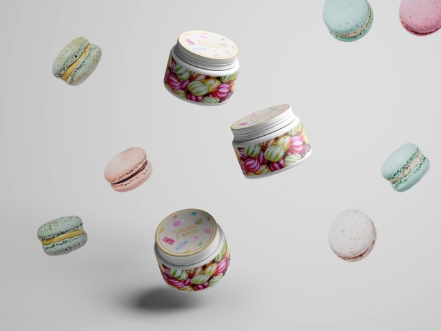 Cream Jar Mockups - Free Version